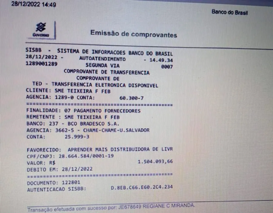 MPF investiga suposto esquema de corrupção na compra de livros didáticos em Teixeira de Freitas MPF investiga suposto esquema de corrupção na compra de livros didáticos em Teixeira de Freitas