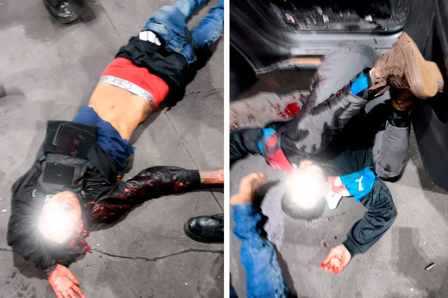 Confronto com a PM termina com cinco mortos em posto de combustíveis de Araguari Confronto com a PM termina com cinco mortos em posto de combustíveis de Araguari