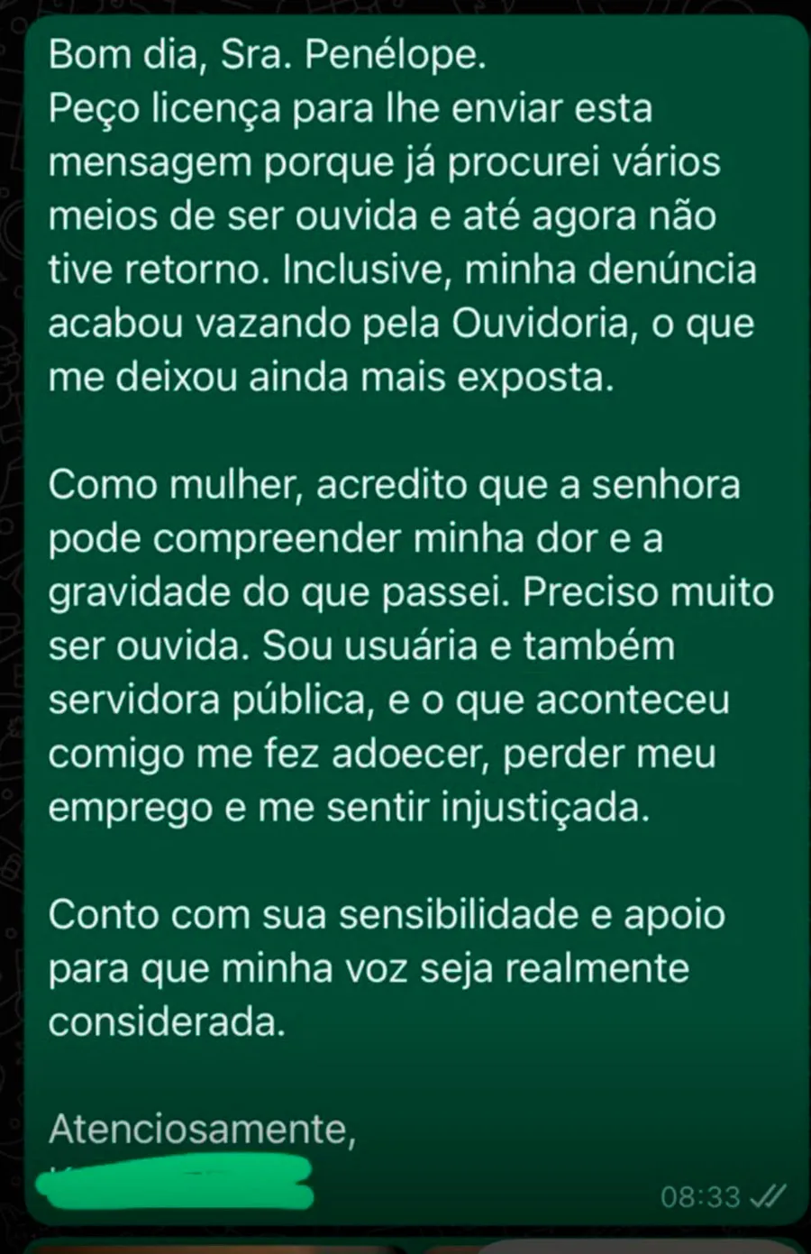 Escândalo: Assédio Sexual na Sec. de Saúde afasta Emanuel Messias S. de Carvalho - Diretor Adm. acusado por servidoras na ouvidoria na DEAM e no MP