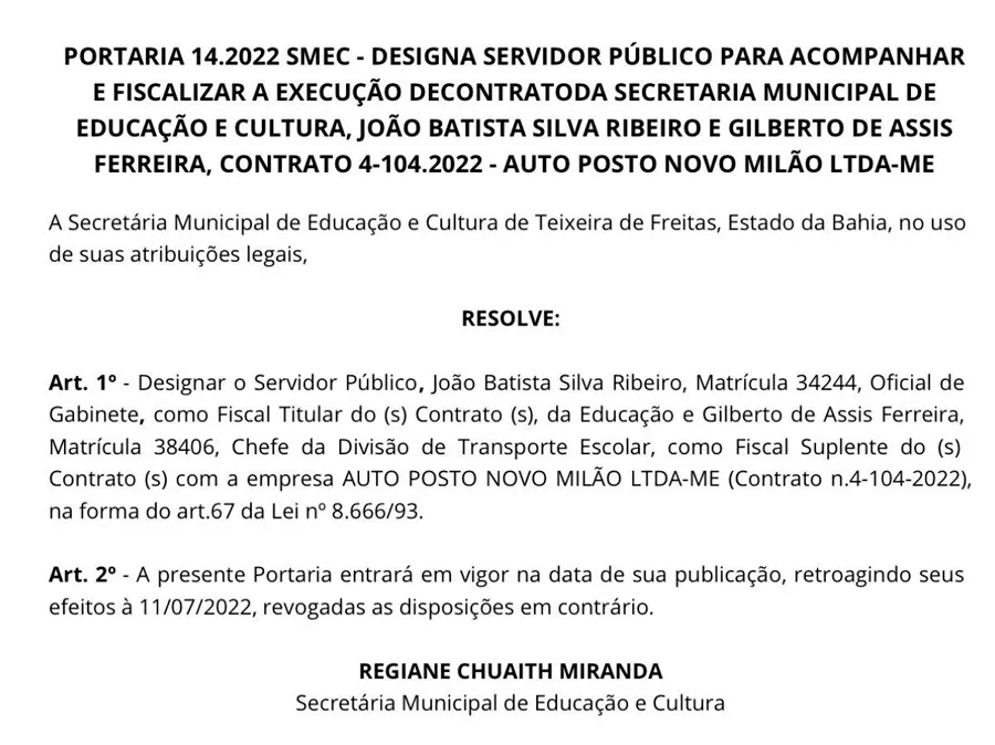 Investigação da PF pode chegar à Prefeitura de Teixeira de Freitas Investigação da PF pode chegar à Prefeitura de Teixeira de Freitas