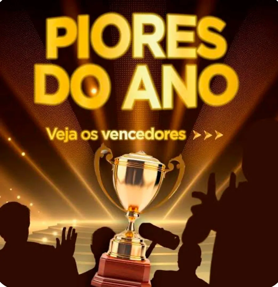 O TDF News publica a lista dos indicados ao prêmio Piores do Ano de 2025 de Teixeira de Freitas O TDF News publica a lista dos indicados ao prêmio Piores do Ano de 2025 de Teixeira de Freitas