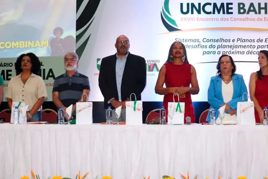 Medeiros Neto participa do 28º Encontro dos Conselhos de Educação da Uncme Bahia Medeiros Neto participa do 28º Encontro dos Conselhos de Educação da Uncme Bahia