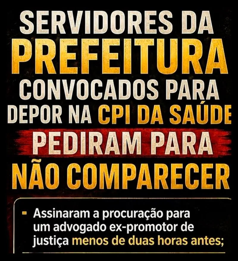 Três CPIs e escândalos expostos as peças de campanha da mulher do prefeito