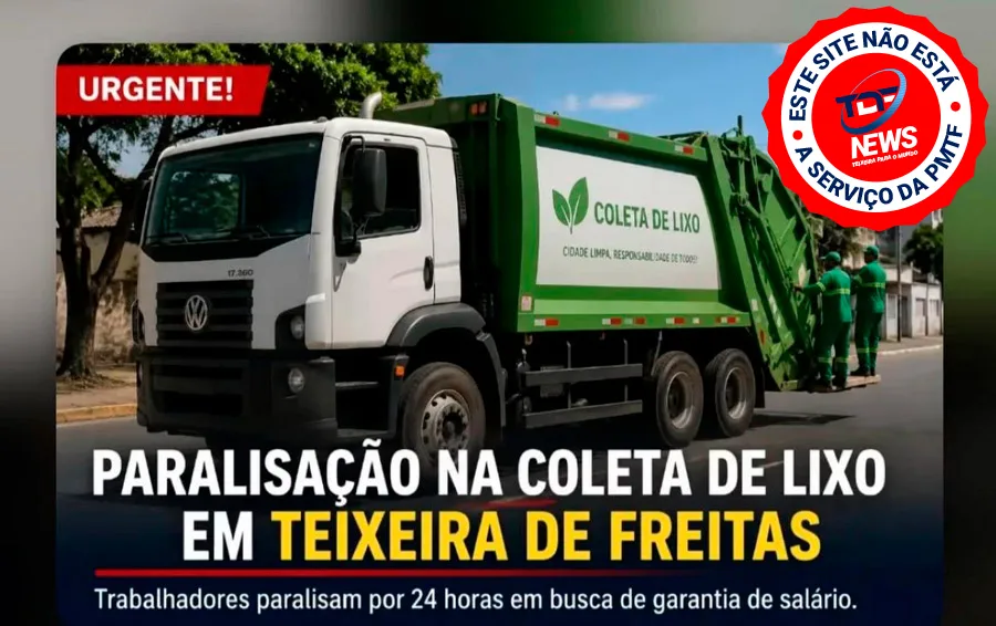 Absurdo! Corrupção toma conta de Teixeira de Freitas nas redes sociais